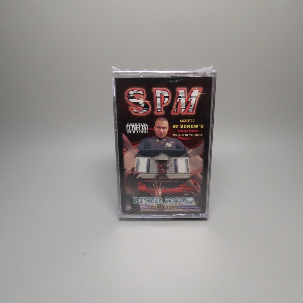 SPM Power Moves the Table 1998 Cassette Tape Dope House DOP-5037 RAP SEALED NOS